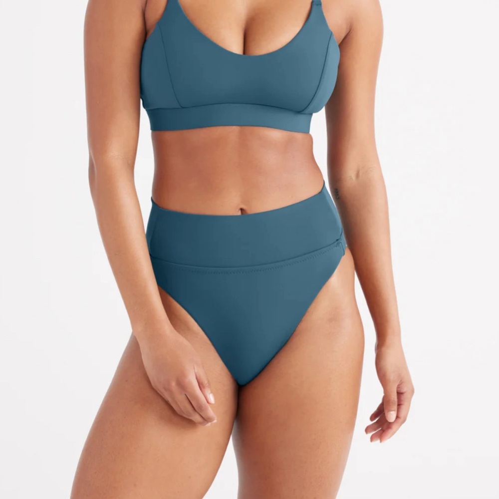 👙 NWT Knix Sculpt High Rise High Cut Swim Bottom 💙